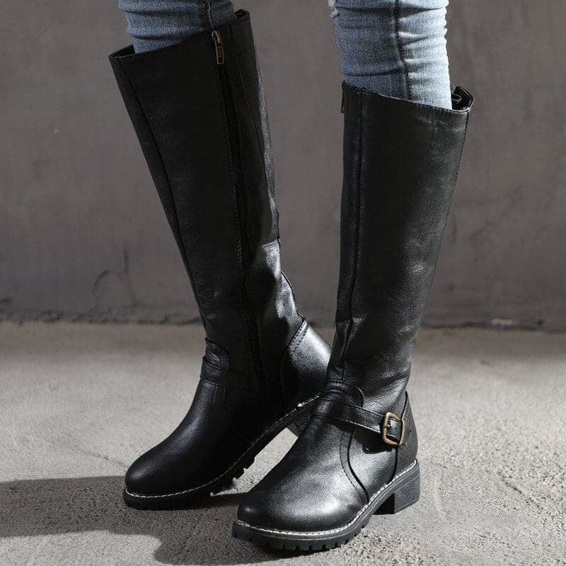 Astrid Women's Knee-high Boots - back view