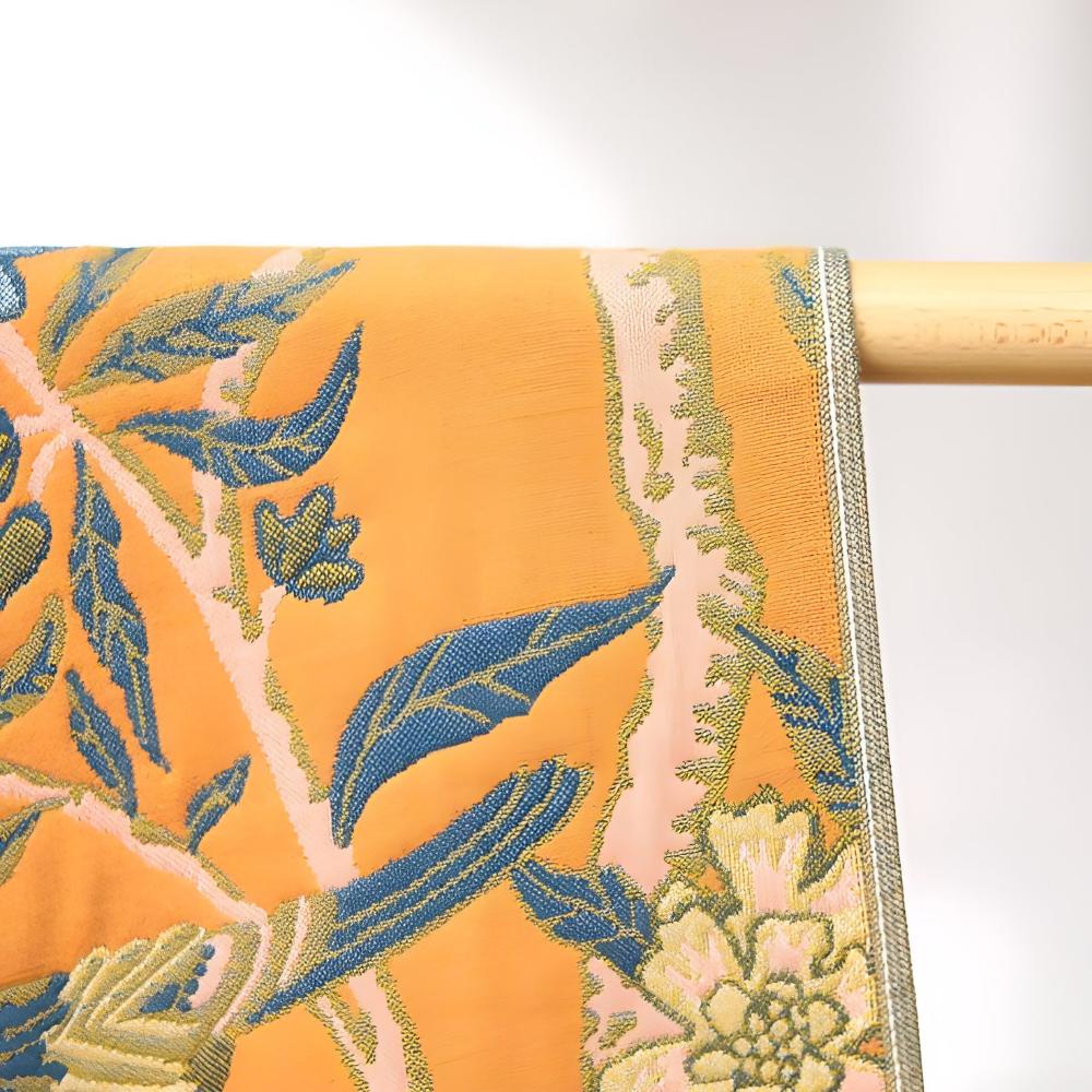 Reversible Cotton Bath Towel | Hibiscus Print