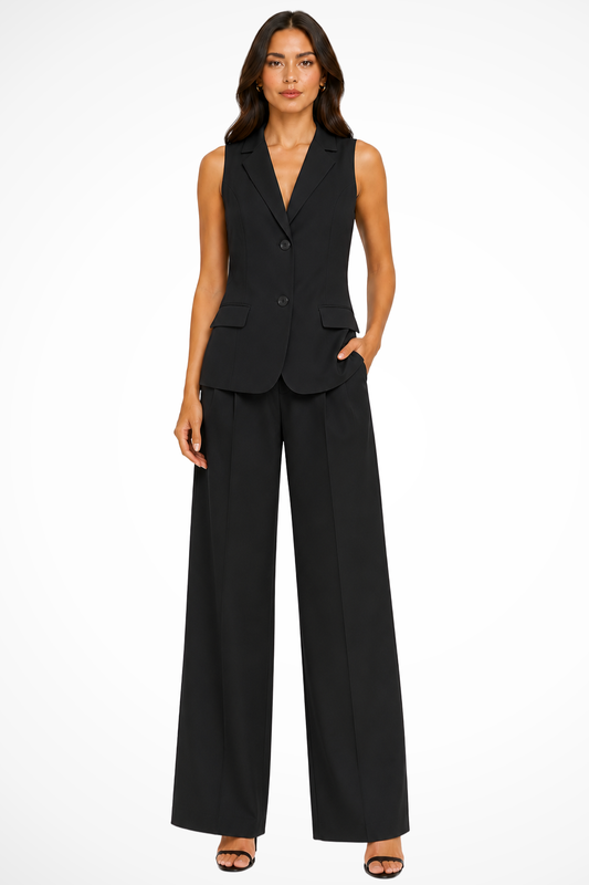 Verity Women's Wide Leg Vest - front view