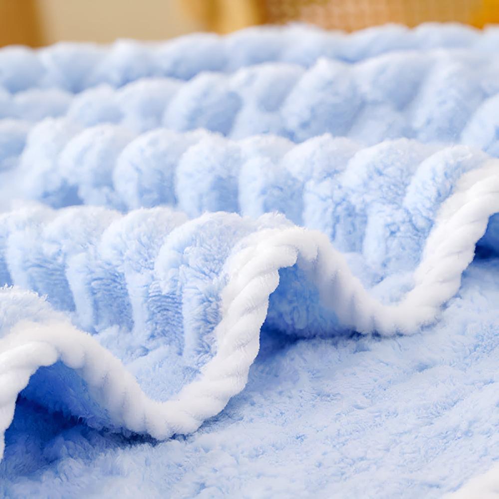 Soft Fleece Towel Set | 2-Piece, Hanging Loop