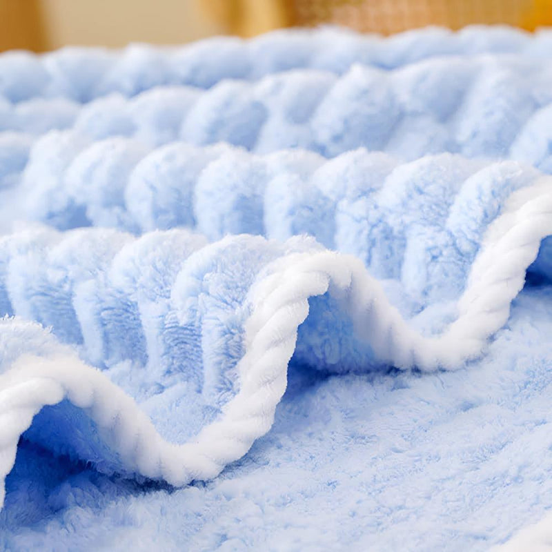 Soft Fleece Towel Set | 2-Piece, Hanging Loop