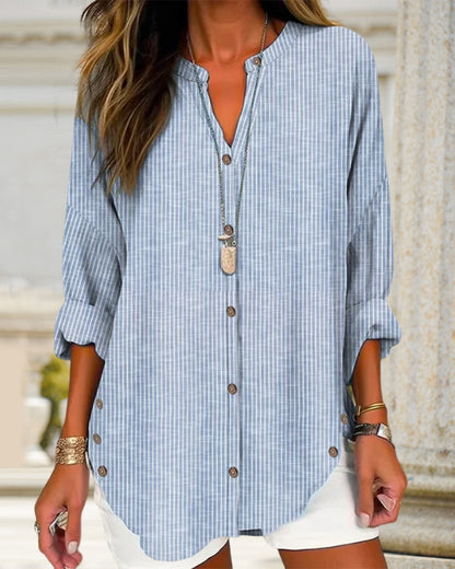 Talia Women's Blouse - close-up detail