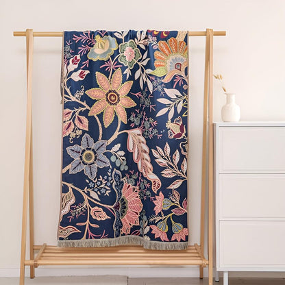Reversible Cotton Bath Towel | Garden Floral