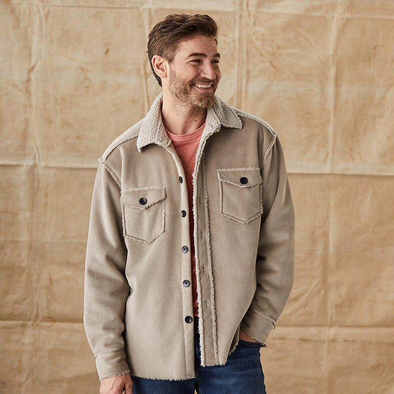 Milo Men's Jacket | Corduroy, Button