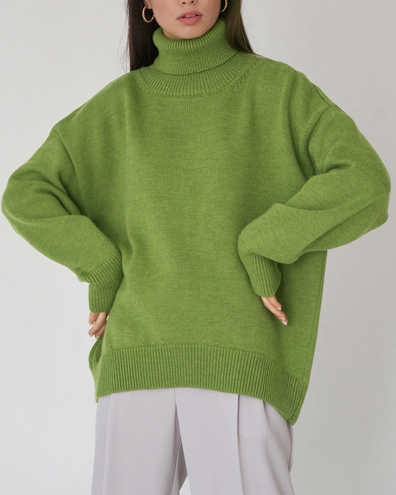 Xanthe Women's Oversized Sweater - front view