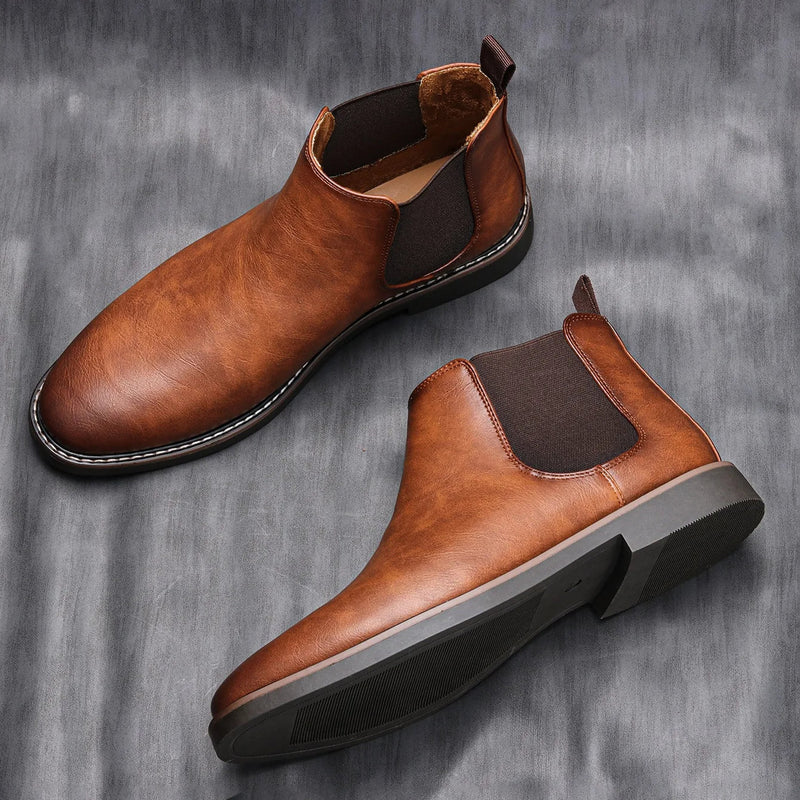 Rhea Women's Chelsea Boots - back view