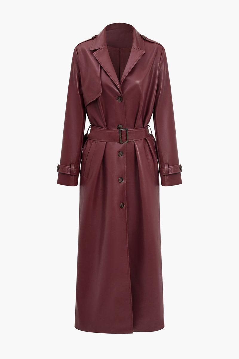 Camille Women's Trench Coat - front view