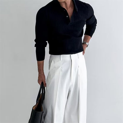 Xavier Men's Shirt - fabric and finish detail