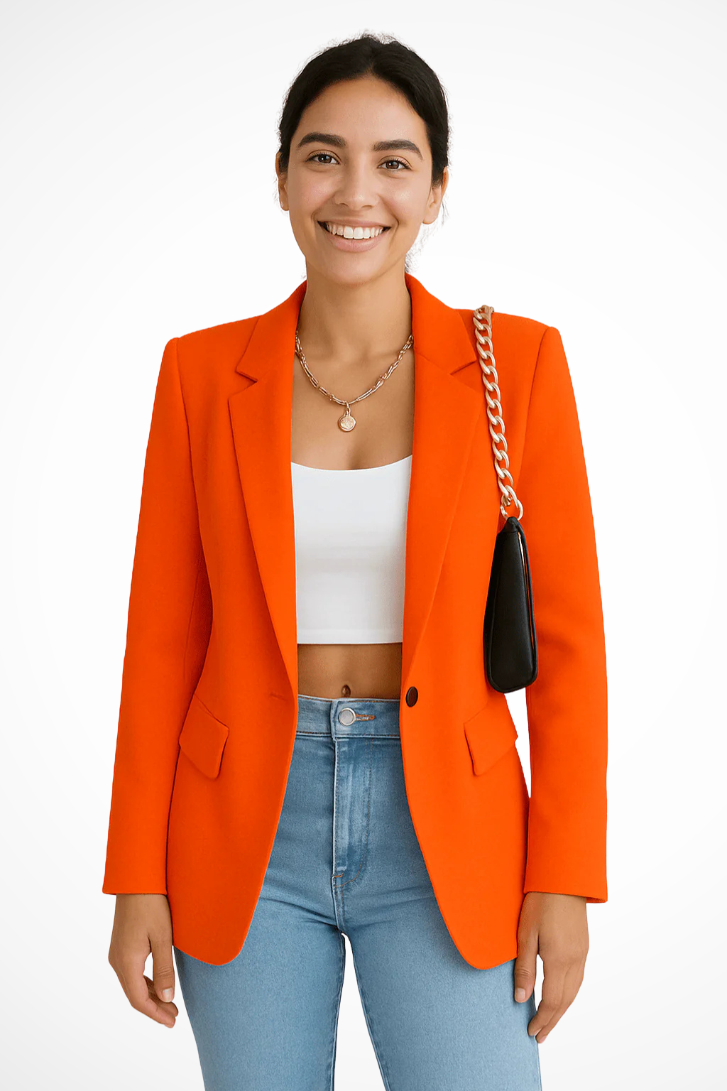 Quinn Women's Blazer - front view