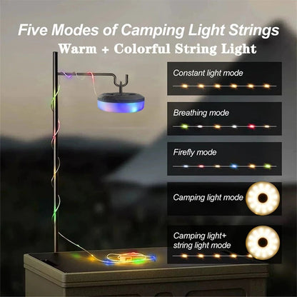Cove LED String Lights - flat lay