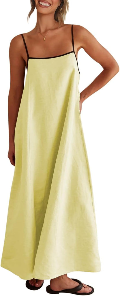 Bijou Women's Adjustable Maxi Dress - styled view