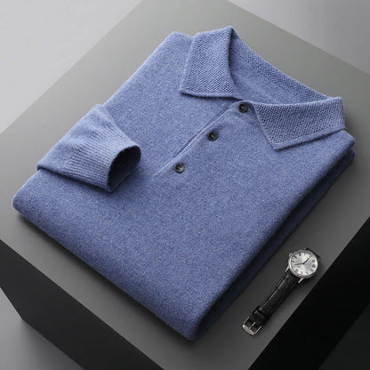 Auden Men's Sweater - fabric and finish detail