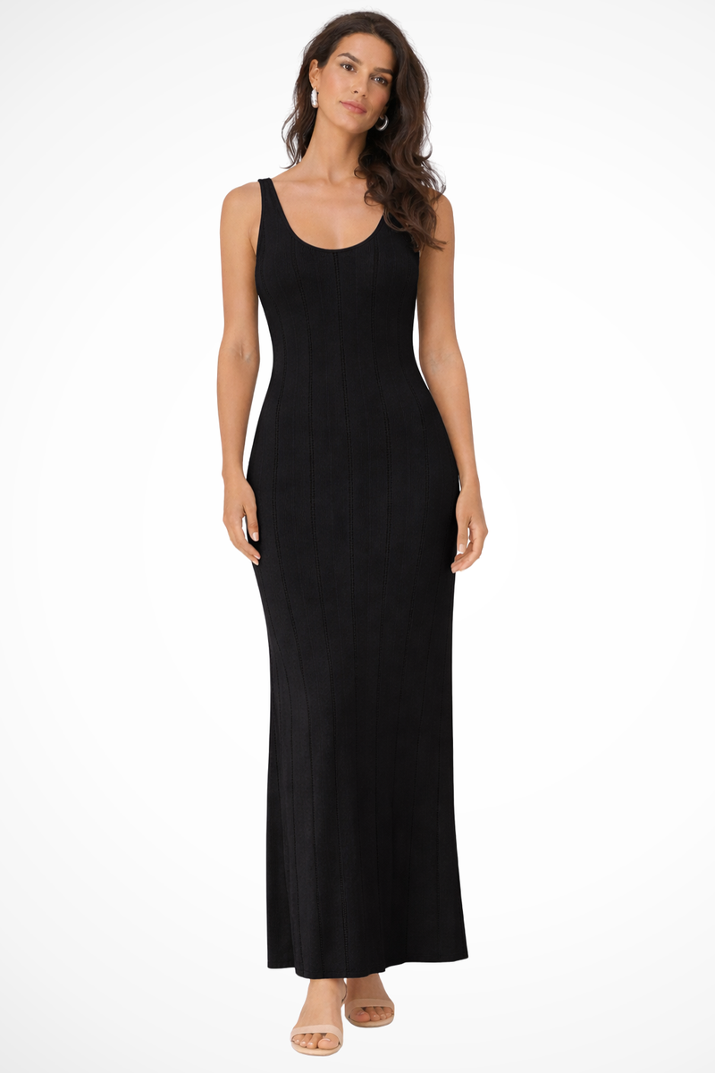 Alba Women's Dress | Knit, Sleeveless, Maxi