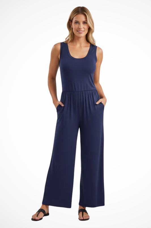 Rowan Women's Wide Leg Jumpsuit - front view
