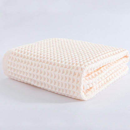Cotton Waffle Bath Towel | Textured, Quick-Dry