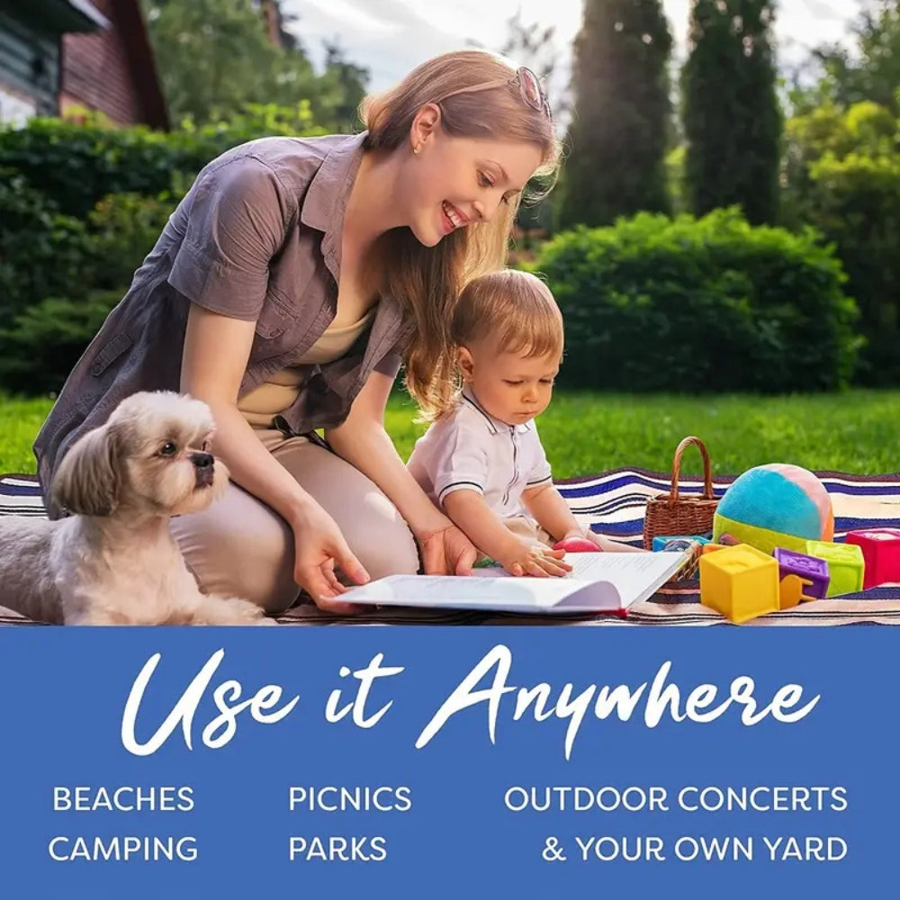 Dual-Layer Waterproof Picnic Mat