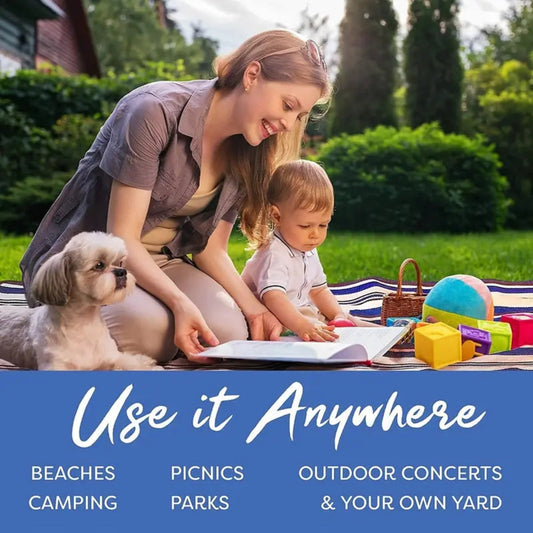Dual-Layer Waterproof Picnic Mat