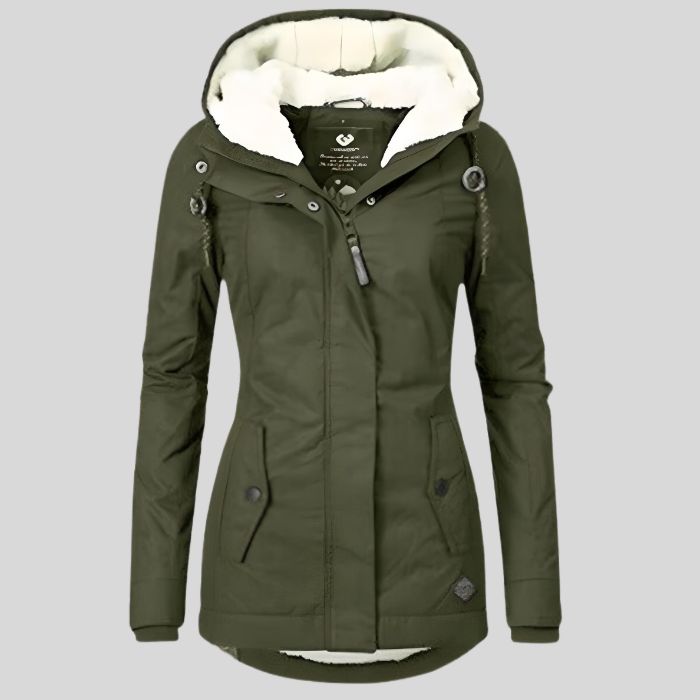 Lumi Women's Puffer Jacket - full-length view