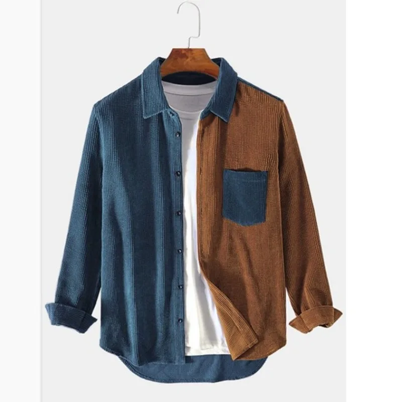 Dahlia Women's Corduroy Button-up - full-length view