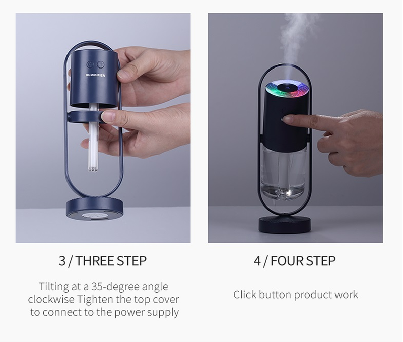 Birch Portable Humidifier - full-length view