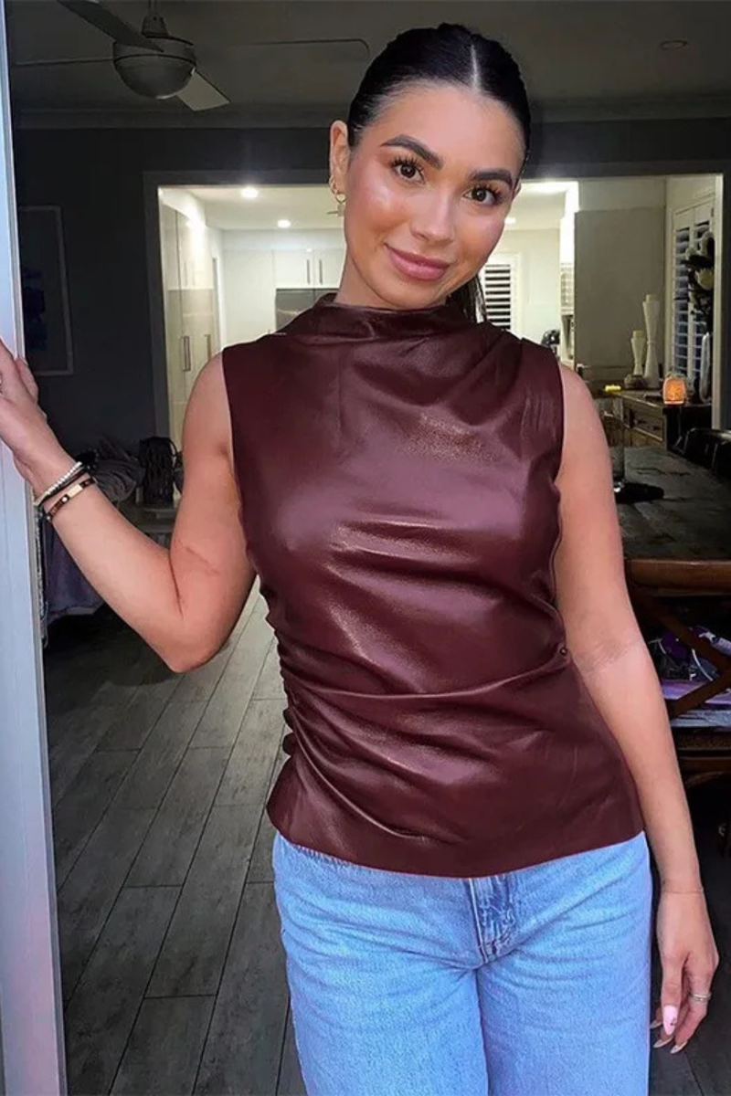 Uma Women's Top - close-up detail