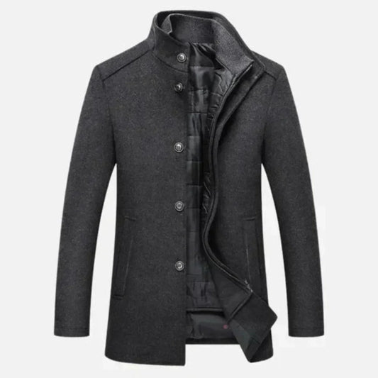 Gideon Men's Coat - styled view