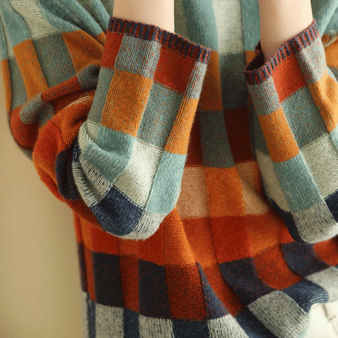 Nell Women's Oversized Sweater - back view