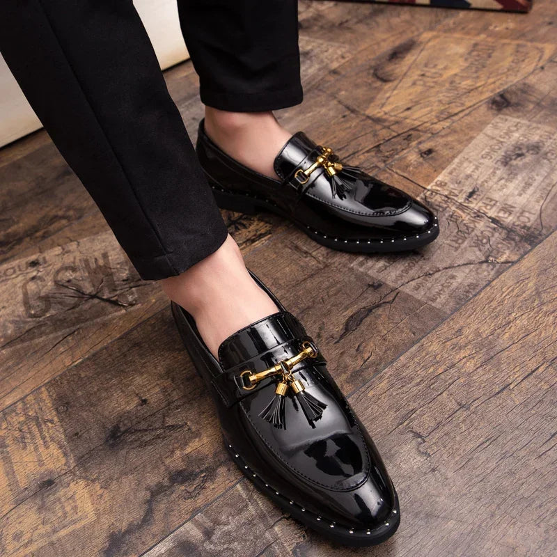Freya Women's Loafers - fabric and finish detail