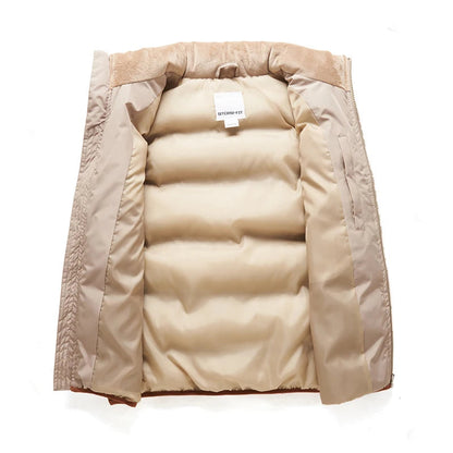 Juno Women's Puffer Jacket - back view