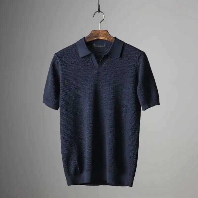 Mira Women's Knit Polo - shown in use