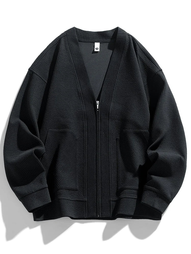 Alba Women's Cardigan - fabric and finish detail