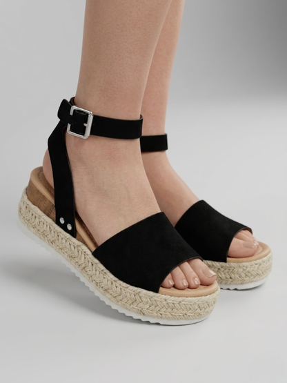 Dahlia Women's Platform Espadrilles - full-length view
