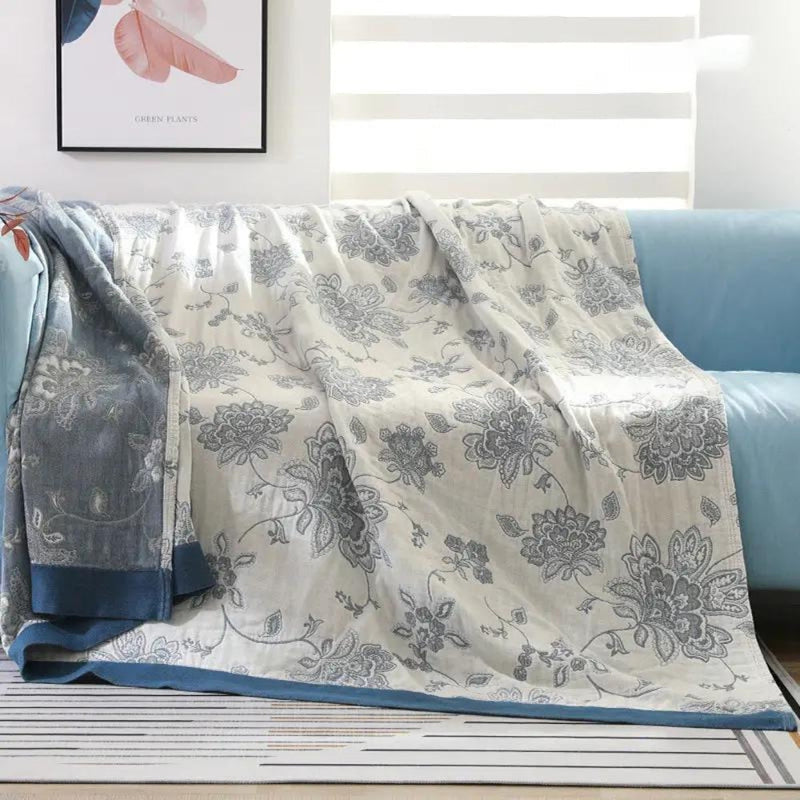 Grove Floral Dream Comfort Blanket | Floral Pattern, Year-Round