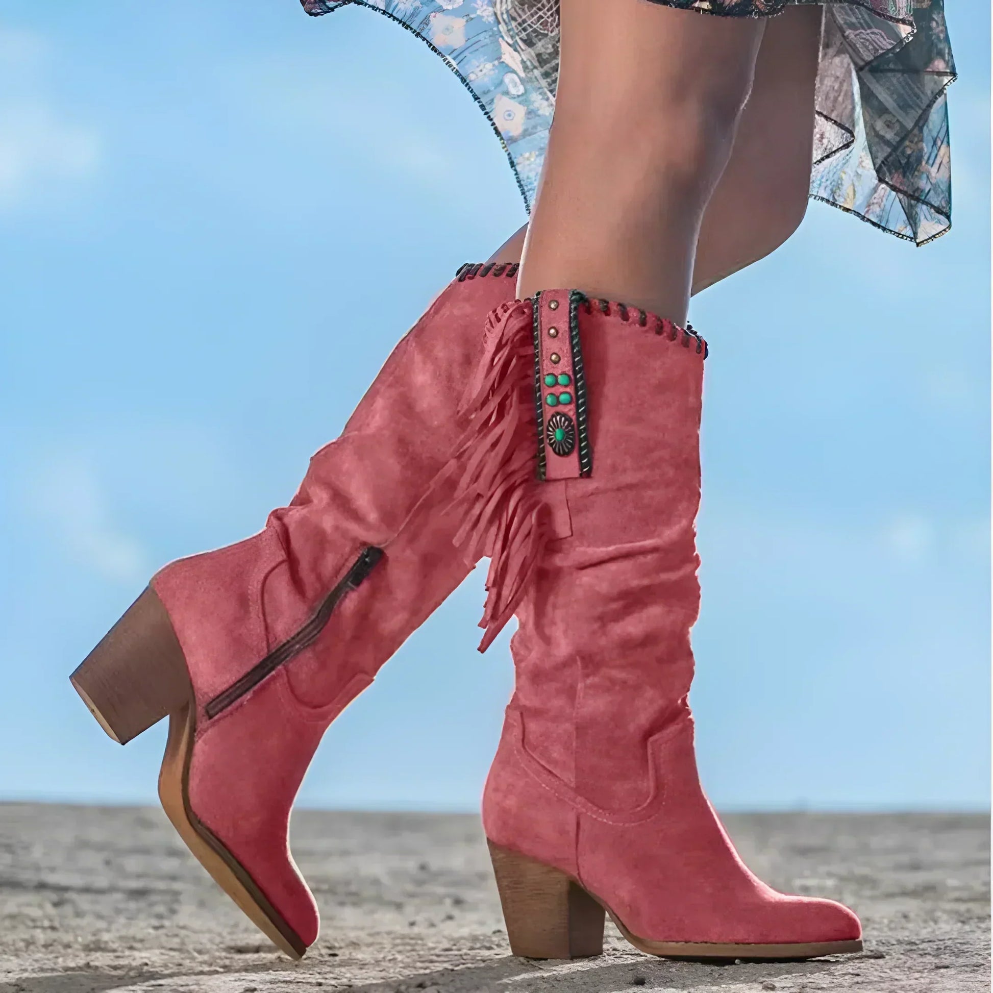 Bijou Women's Boots - back view