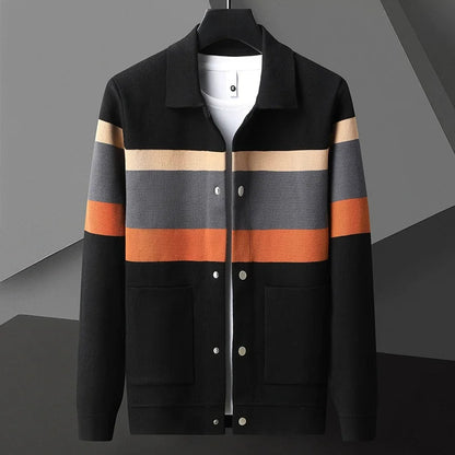 Clara Women's Striped Jacket - back view