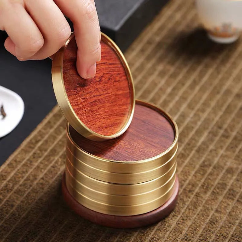 Birch Coasters - back view
