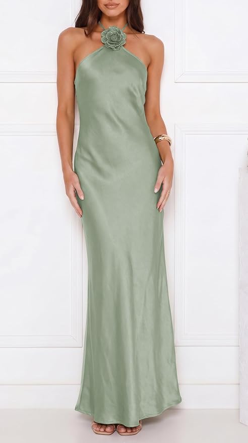 Yvette Women's Maxi Dress - styled view