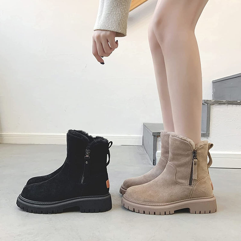 June Women's Ankle Boots | Black, Apricot