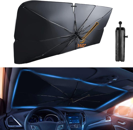 Willow Car Sun Shade - front view