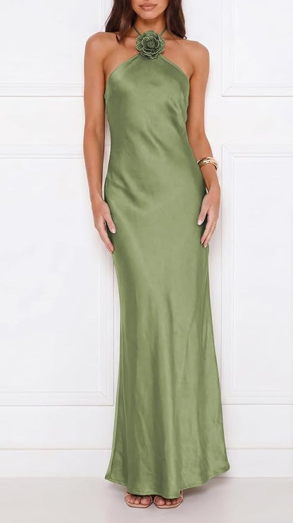Yvette Women's Maxi Dress - close-up detail