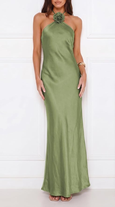 Yvette Women's Maxi Dress - close-up detail