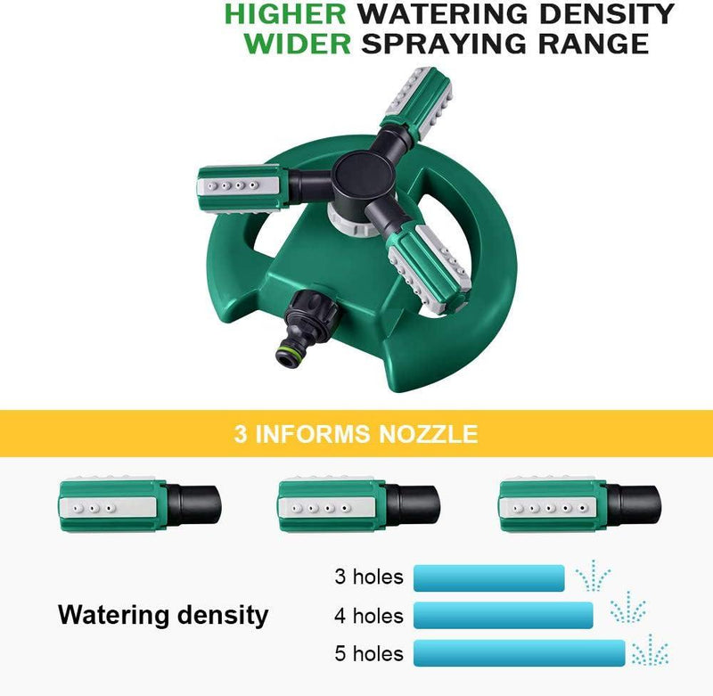 Dune Portable Water Sprinkler - back view