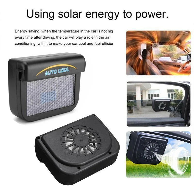 Quarry Car Portable Fan - full-length view
