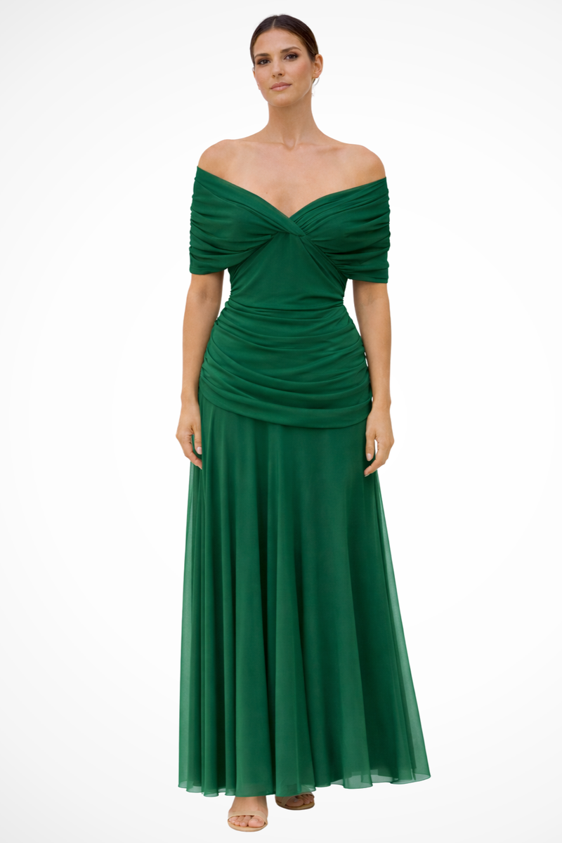 Harlow Women's Pleated Dress - fabric and finish detail