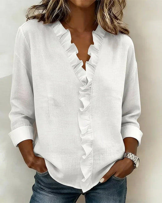 Uma Women's Blouse - styled view