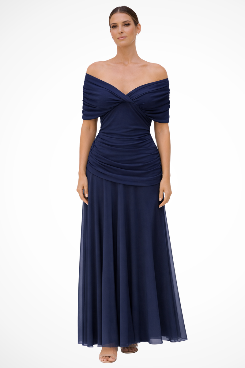 Harlow Women's Pleated Dress - flat lay