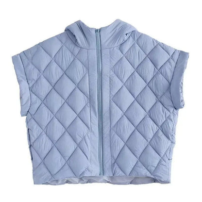 Mabel Women's Quilted Vest - styled view