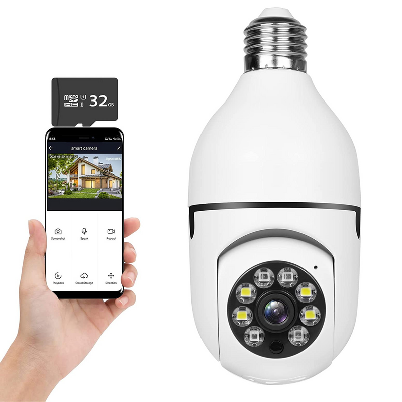 Birch Solar Security Camera - styled view