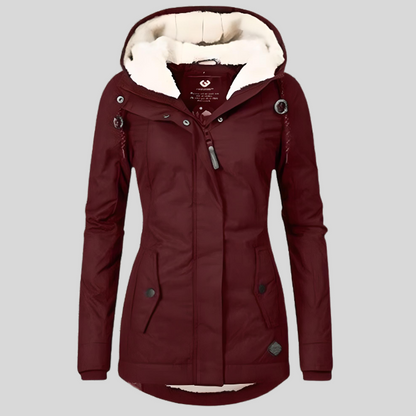 Lumi Women's Puffer Jacket - close-up detail