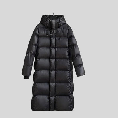 Vienna Women's Puffer Jacket - fabric and finish detail